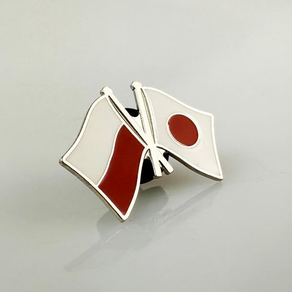 Komplet Znaczek Flaga Polska / Japonia 7012 photo
