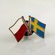 Komplet Znaczek Flaga Polska / Szwecja 7016 photo 1