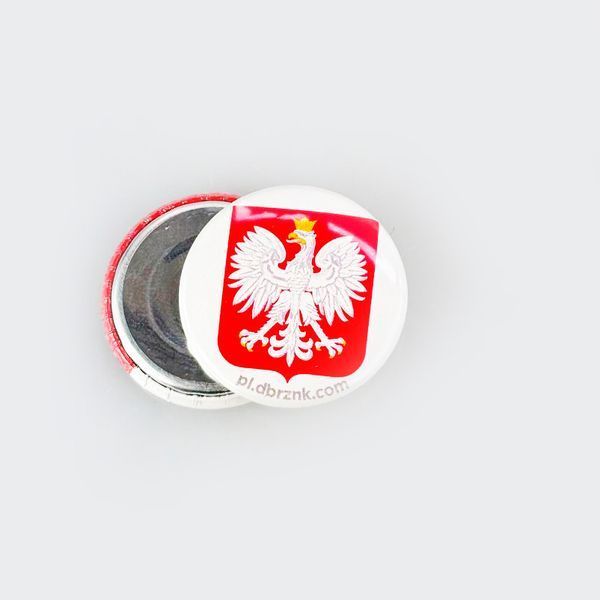 Magnes pamiątkowy Godło Polski 25 mm 7067 photo