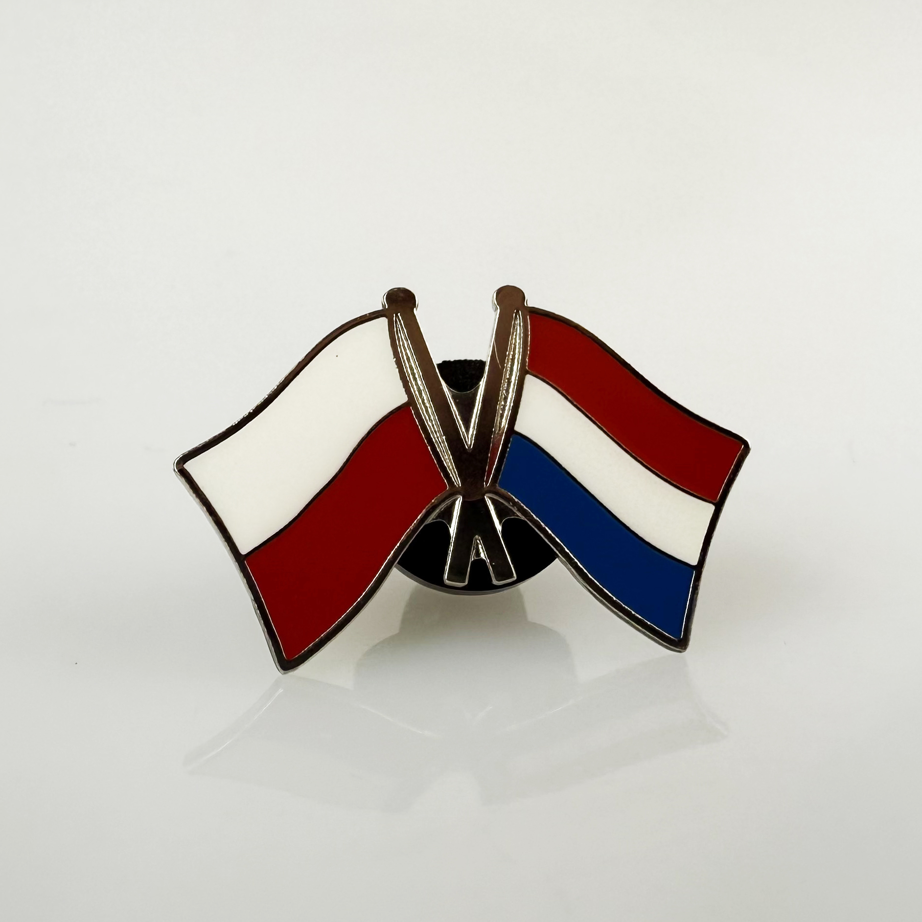 Komplet Znaczek Flaga Polska / Holandia Komplet Znaczek Flaga Polska / Holandia