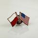 Komplet Znaczek Flaga Polska / USA 7018 photo 1