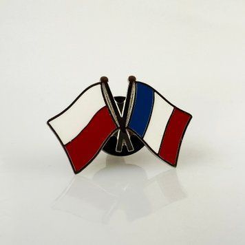 Komplet Znaczek Flaga Polska / Francja 7019 photo