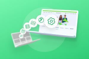 The main stages of launching site photo