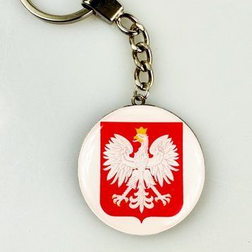 Brelok breloczek Polska orzeł 7026 photo