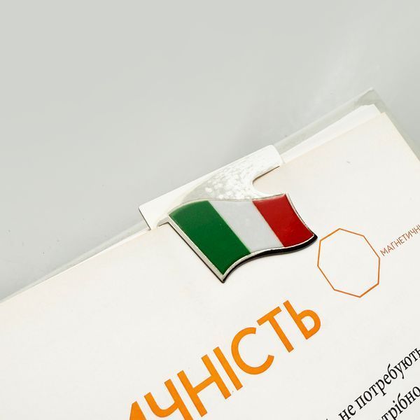 Bookmark for book/planner/journal Italian Flag 7079 photo