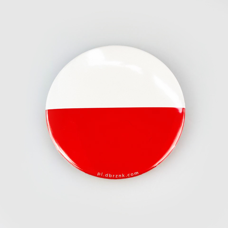 Souvenir magnet Polish Flag 56 mm Souvenir magnet Polish Flag 56 mm